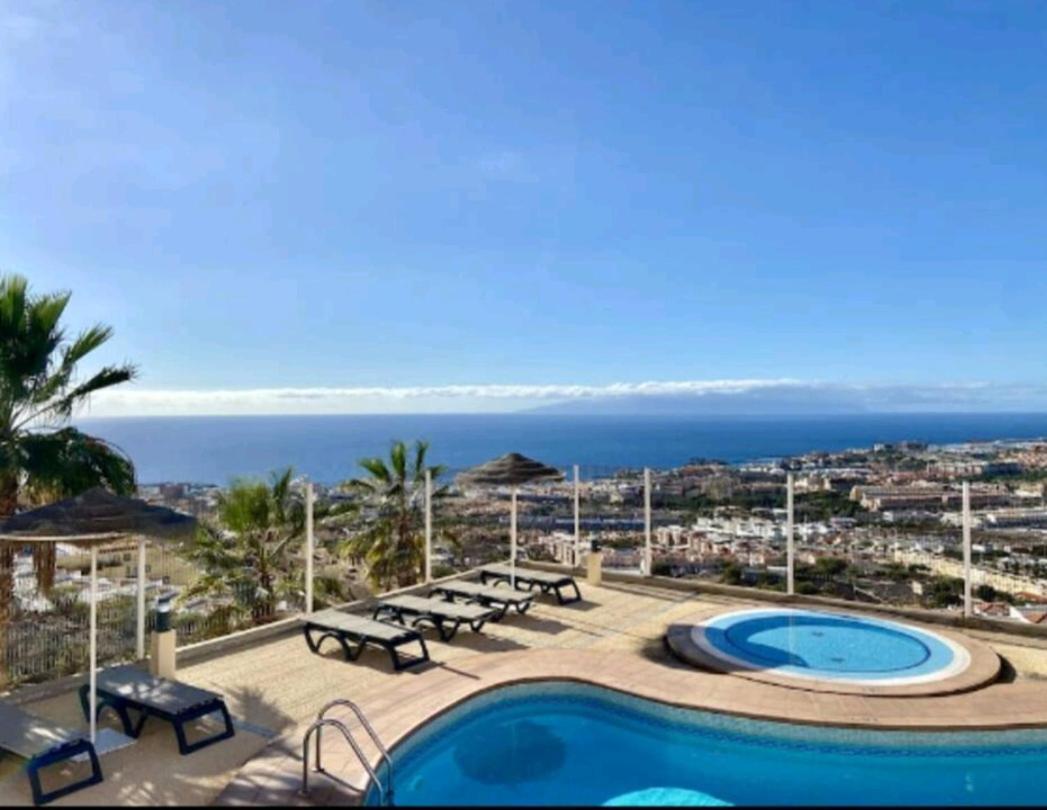Luxury Sunset 408 Heated Pool With Air Condition And Sea Views Costa Adeje (Tenerife) Exterior foto